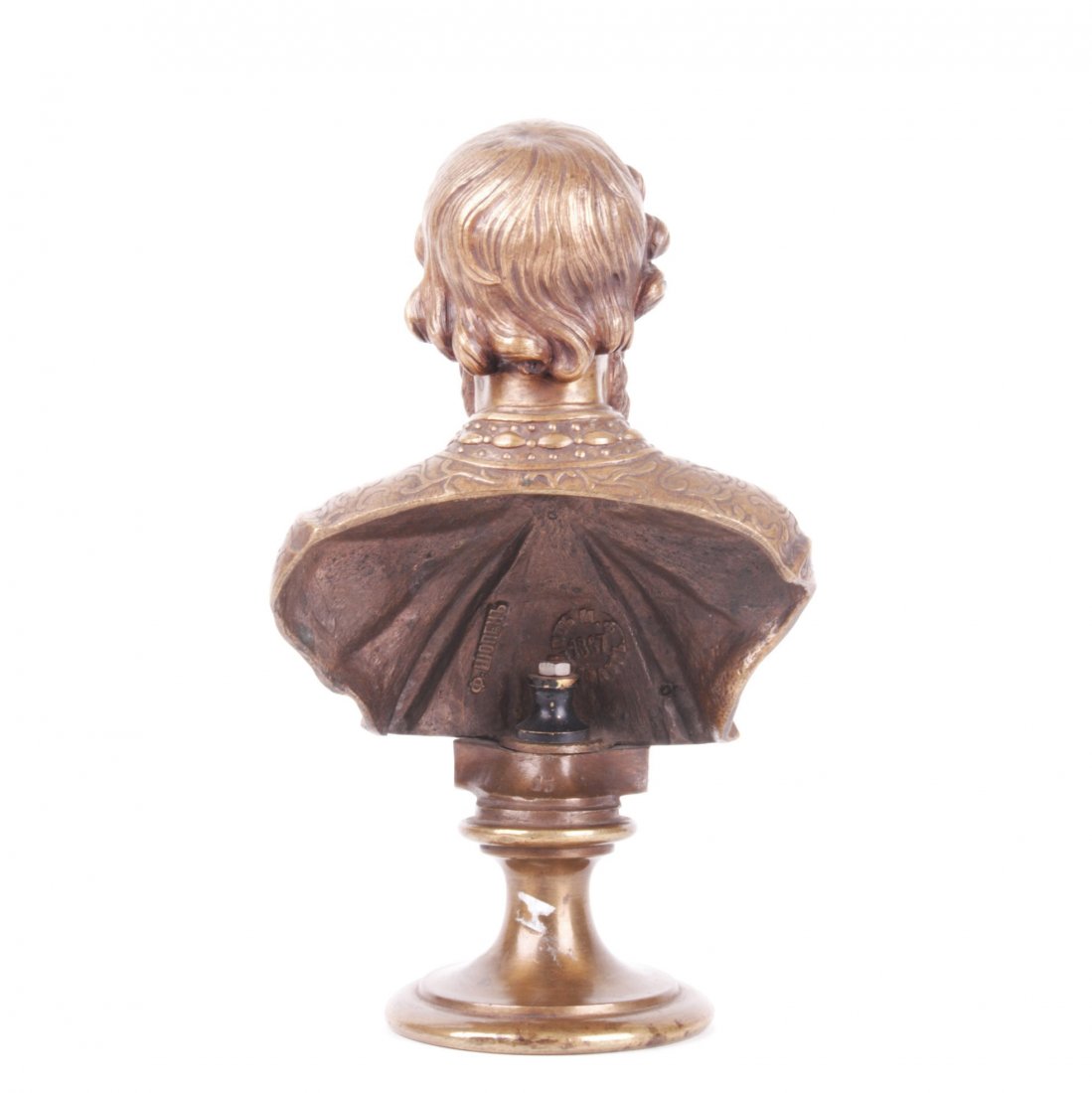Russian bronze bust of Grand Duke Vsevolod II, F. — image 4