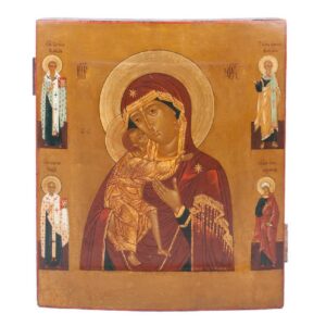 Russian Icon of Mother of God Feodorovskaya — image 1