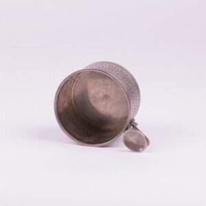 Russian silver teaglass-holder. Sazikov. I.Gubkin. — image 5