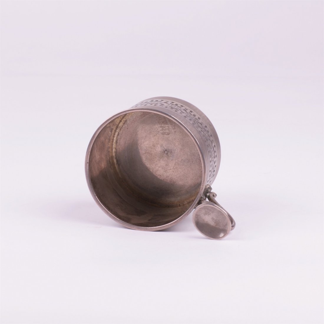 Russian silver teaglass-holder. Sazikov. I.Gubkin. — image 5
