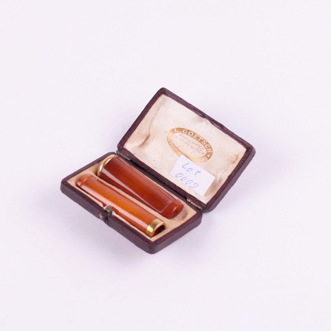Two amber mouthpieces. — image 1