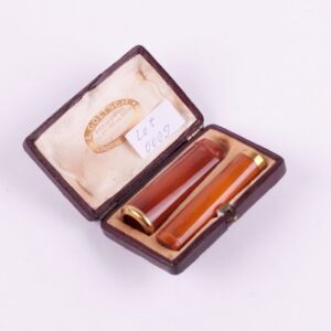 Two amber mouthpieces. — image 2