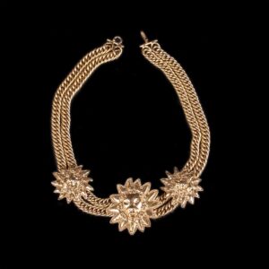 Chanel nacklace with lion faces from 70-80-s — image 1