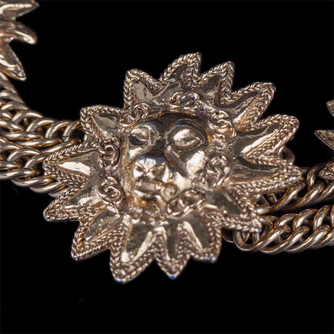 Chanel nacklace with lion faces from 70-80-s — image 2