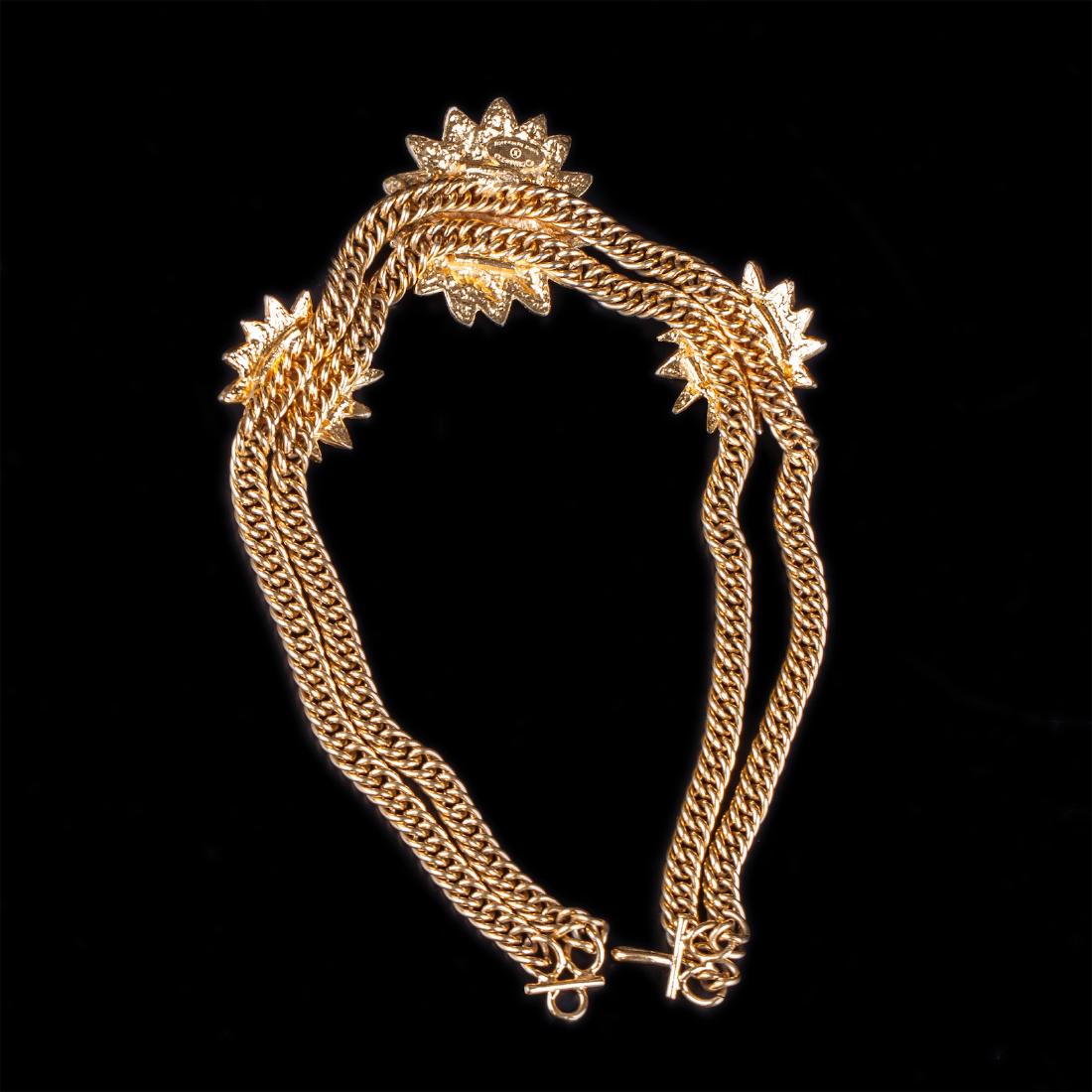 Chanel nacklace with lion faces from 70-80-s — image 4