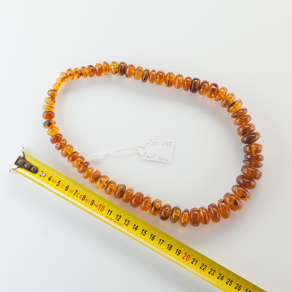 Natural Baltic Amber necklace. — image 1
