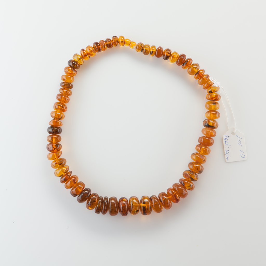 Natural Baltic Amber necklace. — image 3