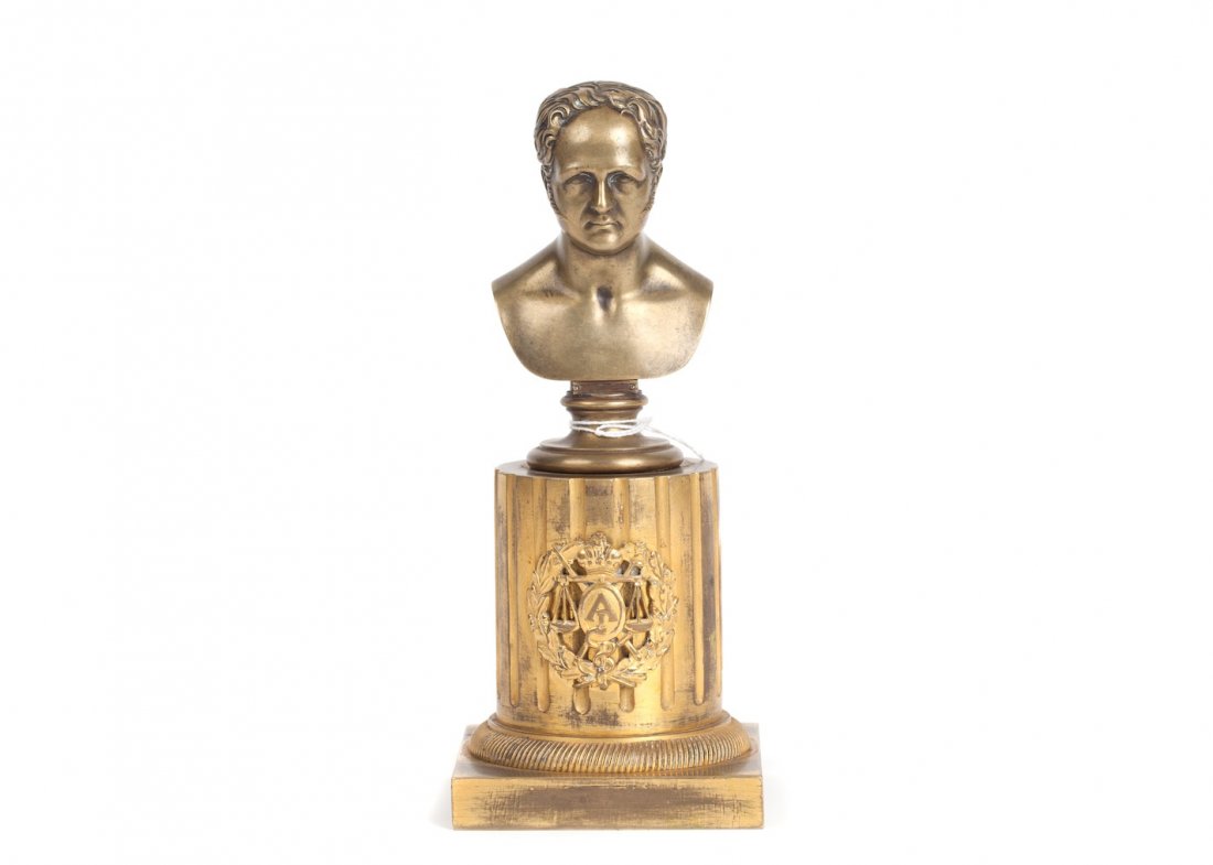 Rare Russian bust of Imperior Alexaner I. 1828y. — image 1