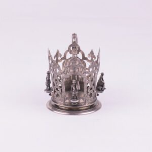 Russian silver style teaglass-holder. Nicols and — image 2