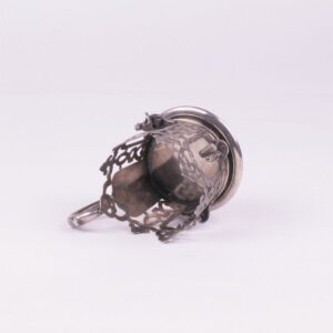 Russian silver style teaglass-holder. Nicols and — image 5