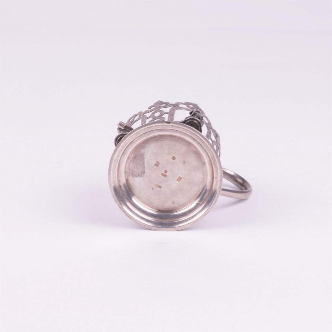 Russian silver style teaglass-holder. Nicols and — image 6