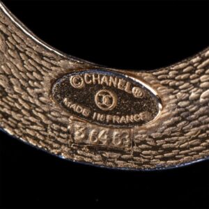 Chanel hoop necklace with cabachon on the clasp from — image 3