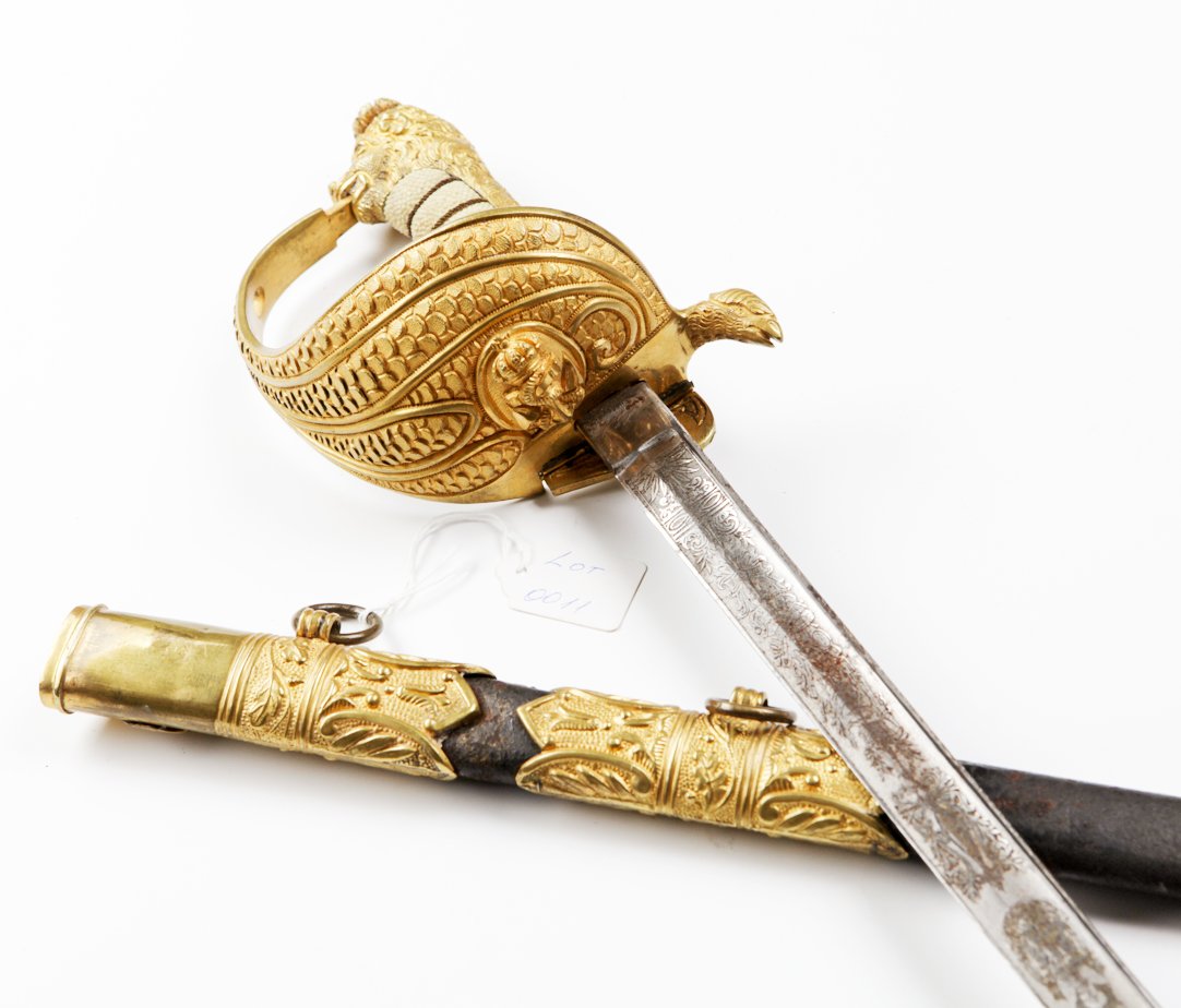 Italian navy sword. — image 1