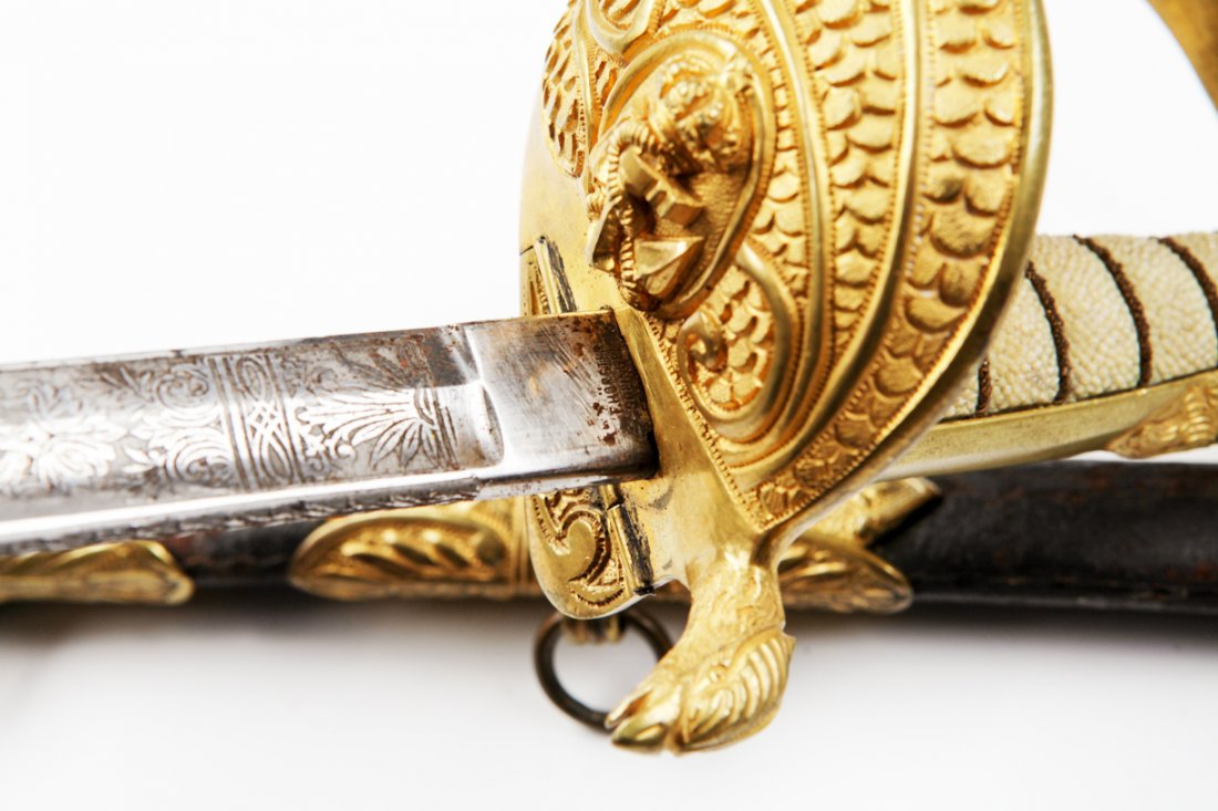 Italian navy sword. — image 9