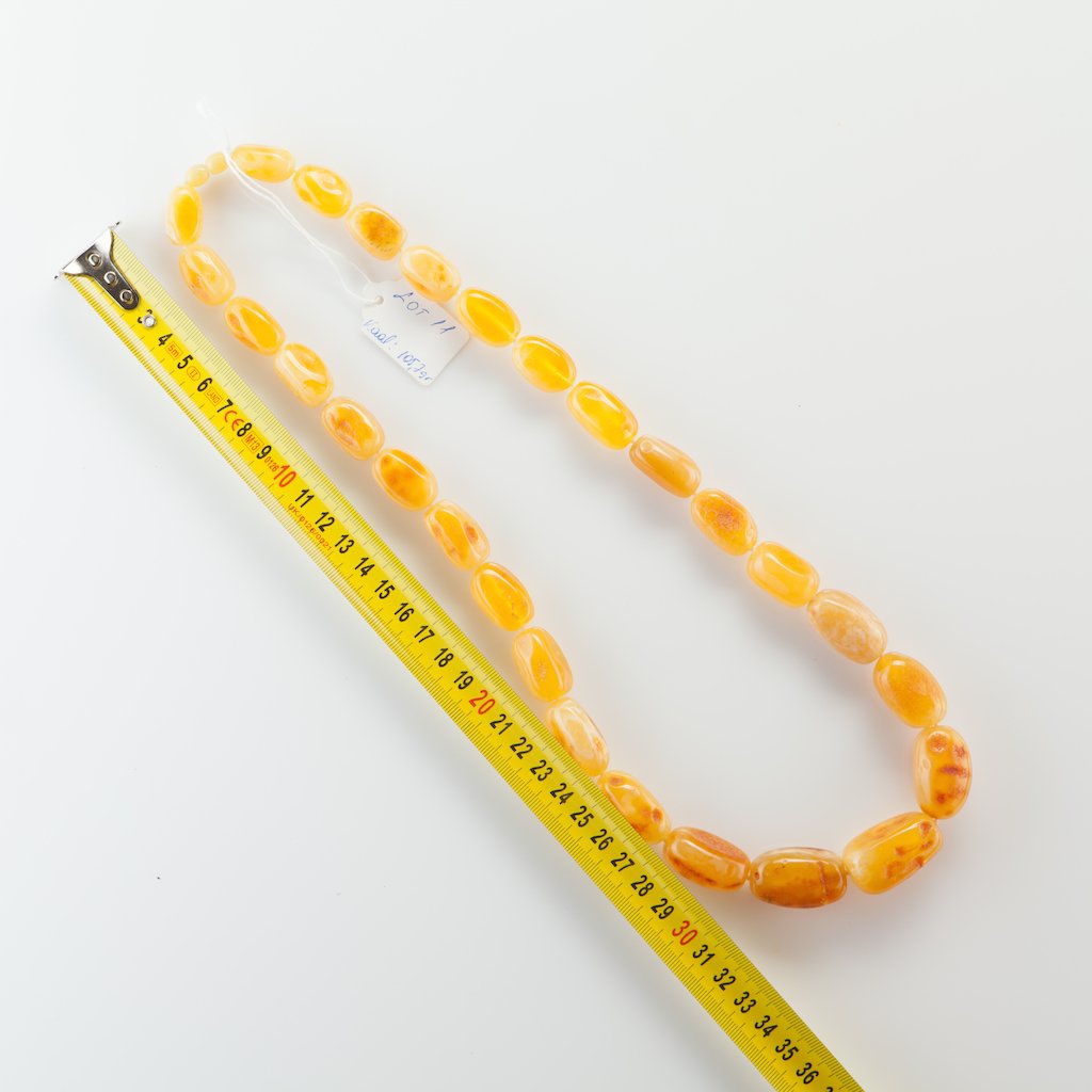 Natural Baltic Amber Butterscotch necklace. — image 1