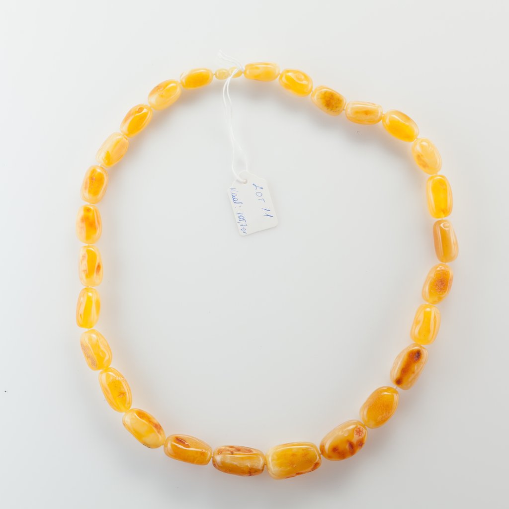 Natural Baltic Amber Butterscotch necklace. — image 2