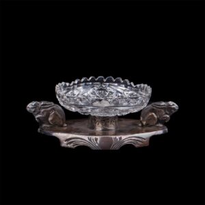 Russian Art Nouveau style silver-gilt vase — image 1