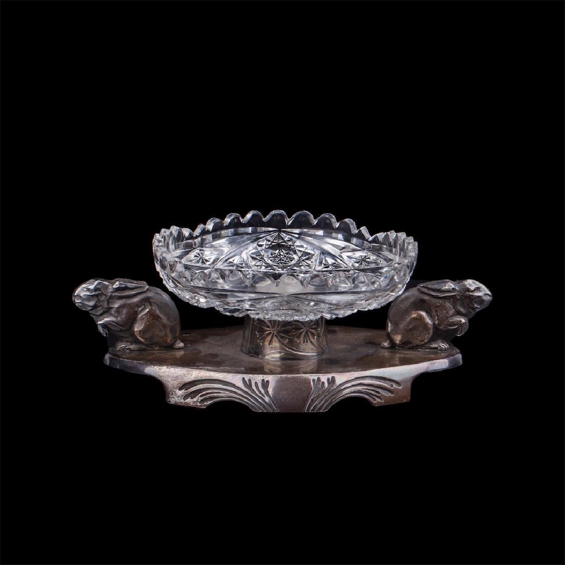 Russian Art Nouveau style silver-gilt vase — image 1