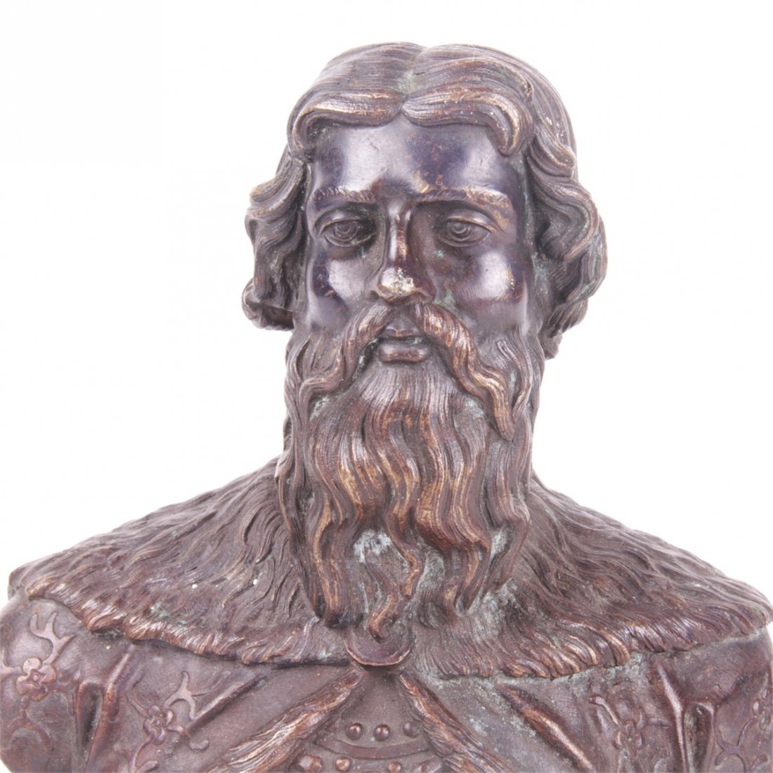 Russian bronze bust of Grand Duke Rostislav, F. Chopin — image 2