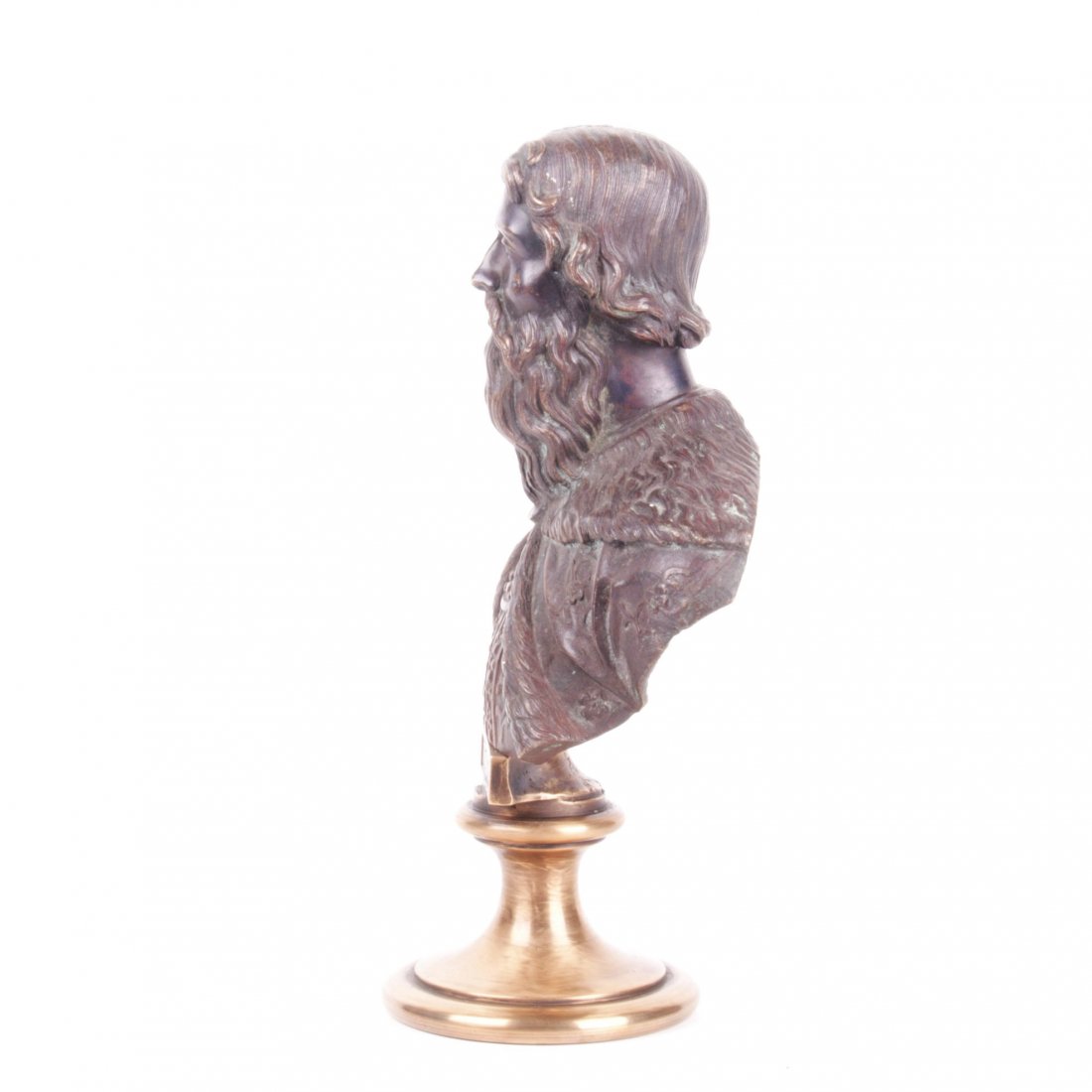 Russian bronze bust of Grand Duke Rostislav, F. Chopin — image 3