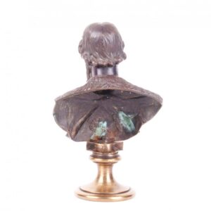 Russian bronze bust of Grand Duke Rostislav, F. Chopin — image 4