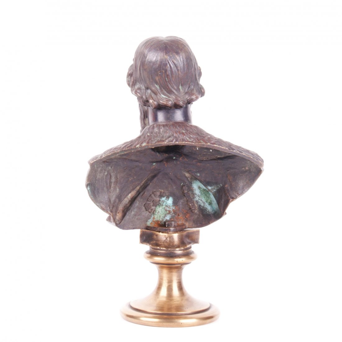 Russian bronze bust of Grand Duke Rostislav, F. Chopin — image 4