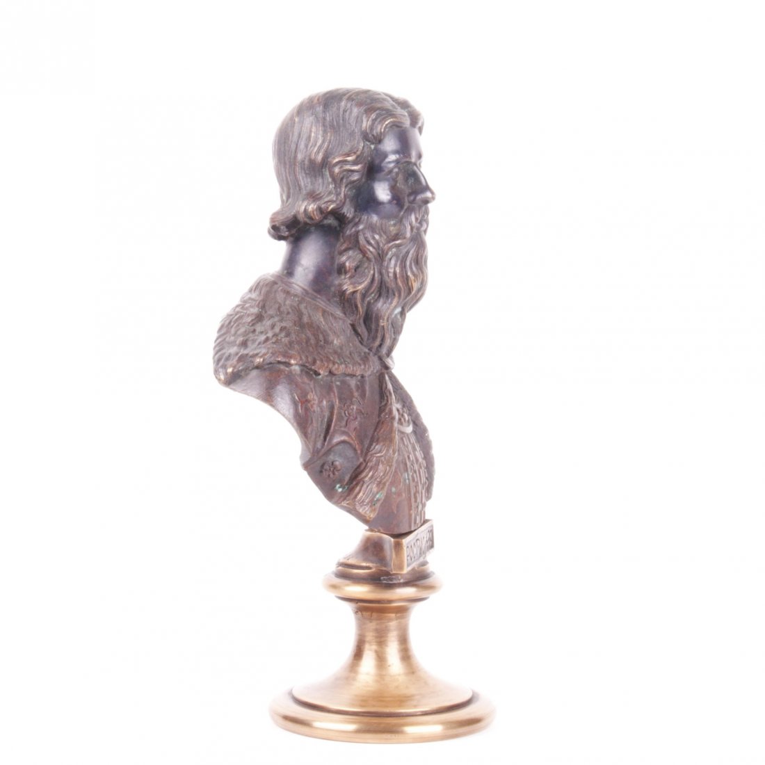 Russian bronze bust of Grand Duke Rostislav, F. Chopin — image 5