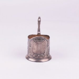 Russian silver teaglass holder. Mikhail Tarasov. — image 4