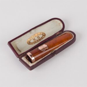 Amber mouthpiece in case. — image 1