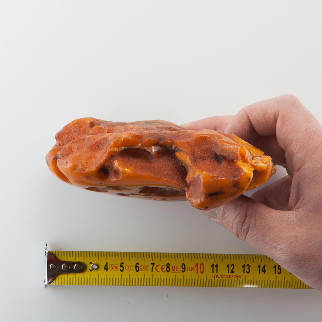 Antique Natural Baltic Amber piece. — image 1