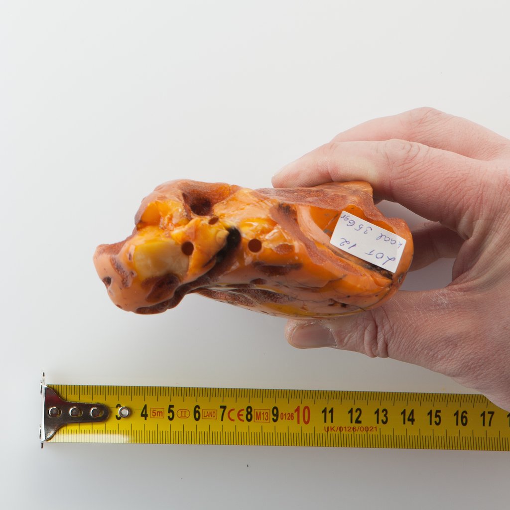 Antique Natural Baltic Amber piece. — image 4
