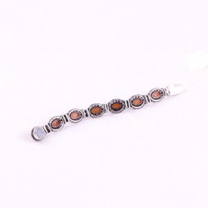 Hand bracelet with amber. — image 3