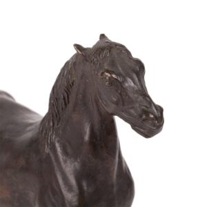 Rare bronze composition "Vyatka breed horse" — image 3