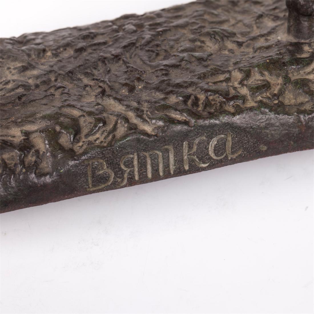 Rare bronze composition "Vyatka breed horse" — image 5