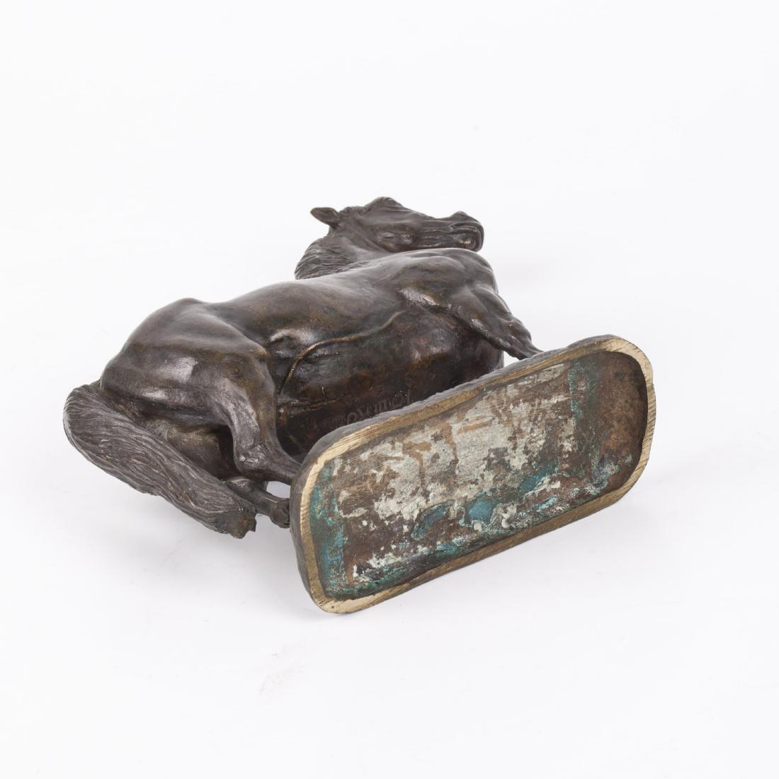 Rare bronze composition "Vyatka breed horse" — image 6