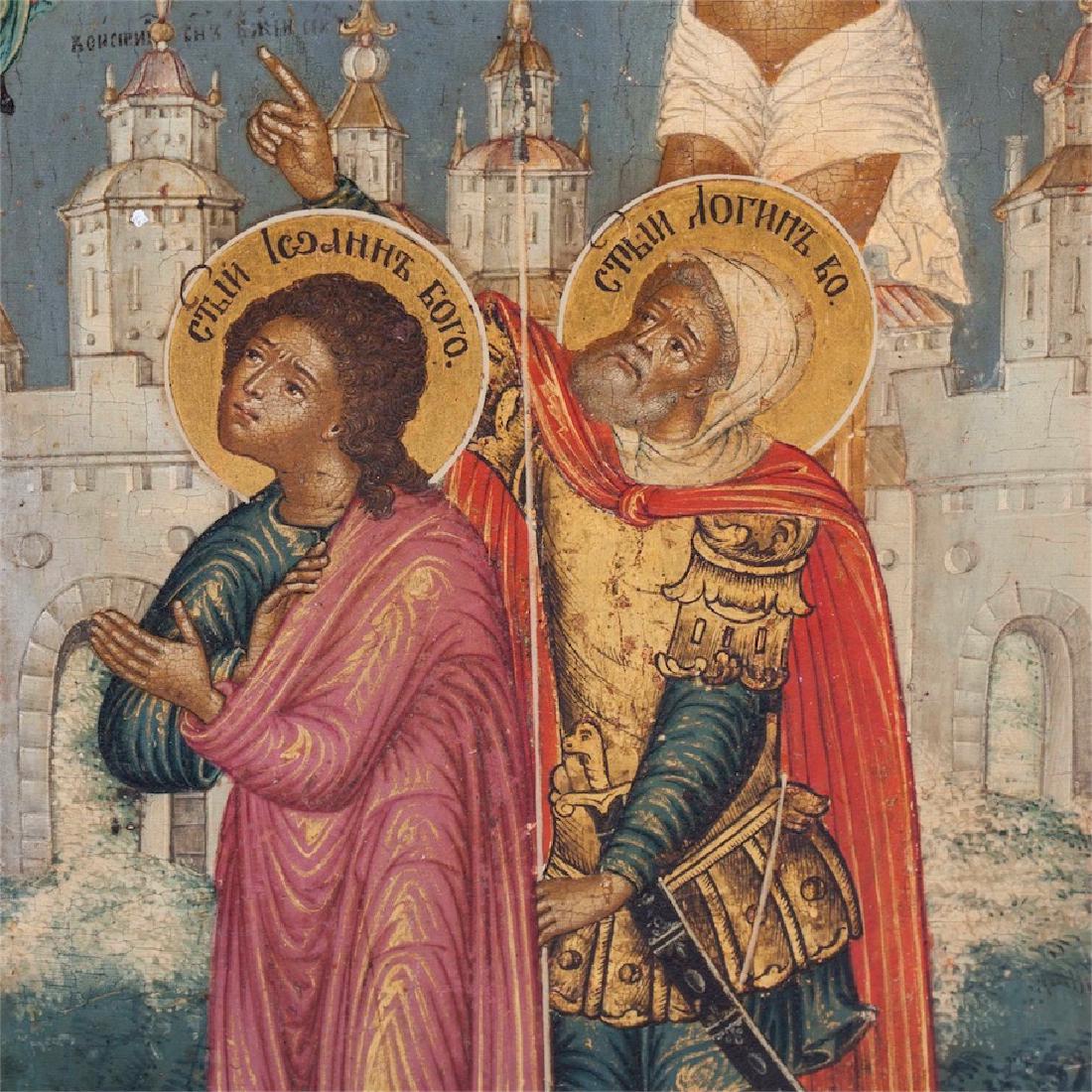 Rare Russian Icon of the Crucifixion — image 5