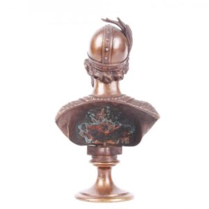 Russian bronze bust of Grand Duke Iziaslav II, F. — image 4