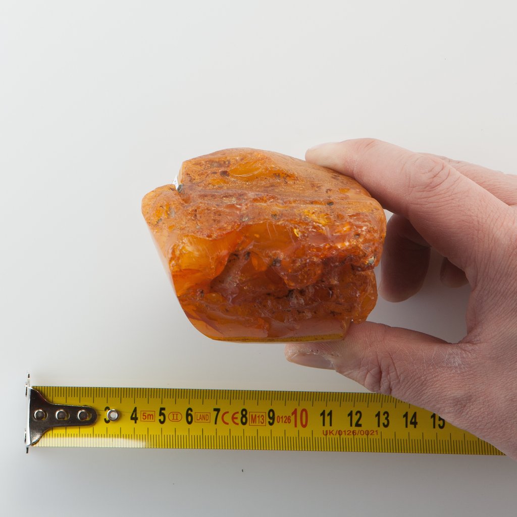 Antique Natural Baltic Amber piece. — image 2