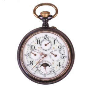 Pocket watch with calendar — image 1