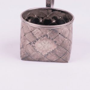 Russian silver teaglass holder. 1899-1903y. — image 4
