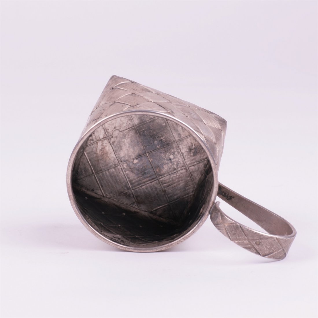 Russian silver teaglass holder. 1899-1903y. — image 5