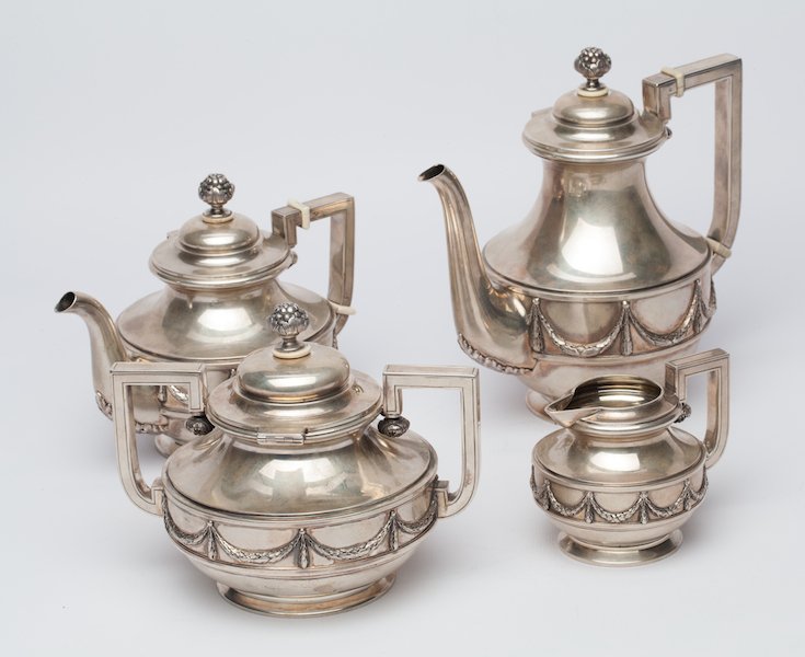 Tea-coffee set by Faberge. Moscow, 1898-1908. — image 1