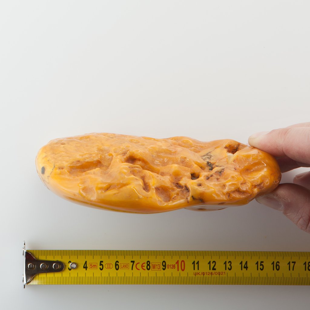 Antique Natural Baltic Amber piece. — image 3