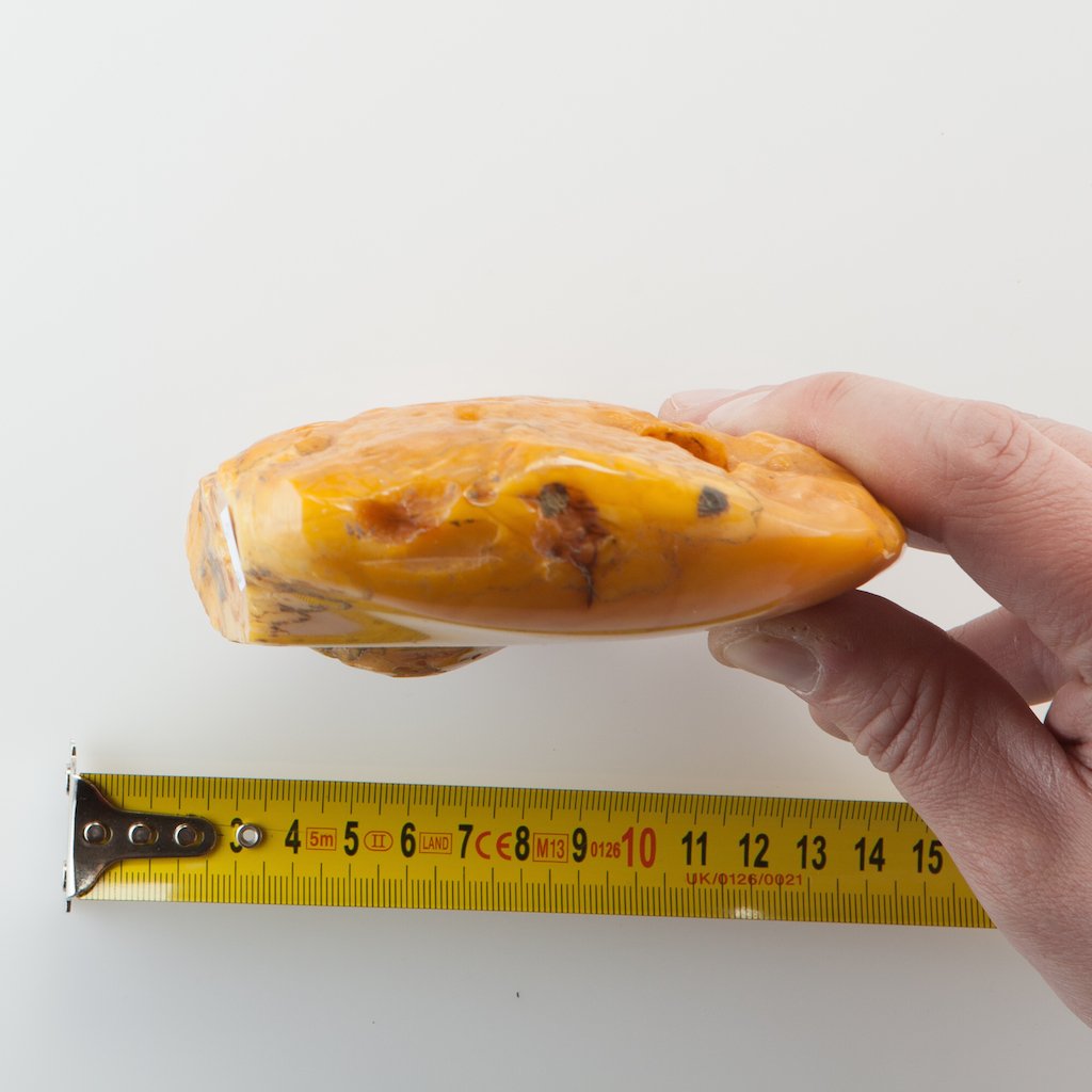 Antique Natural Baltic Amber piece. — image 5