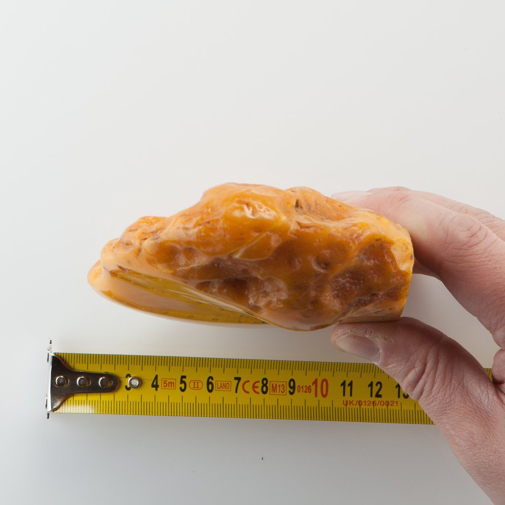 Antique Natural Baltic Amber piece. — image 6