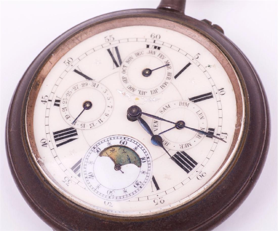 Pocket watch with calendar — image 2