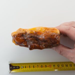 Antique Natural Baltic Amber piece. — image 2