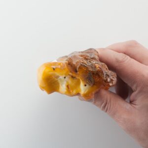 Antique Natural Baltic Amber piece. — image 4