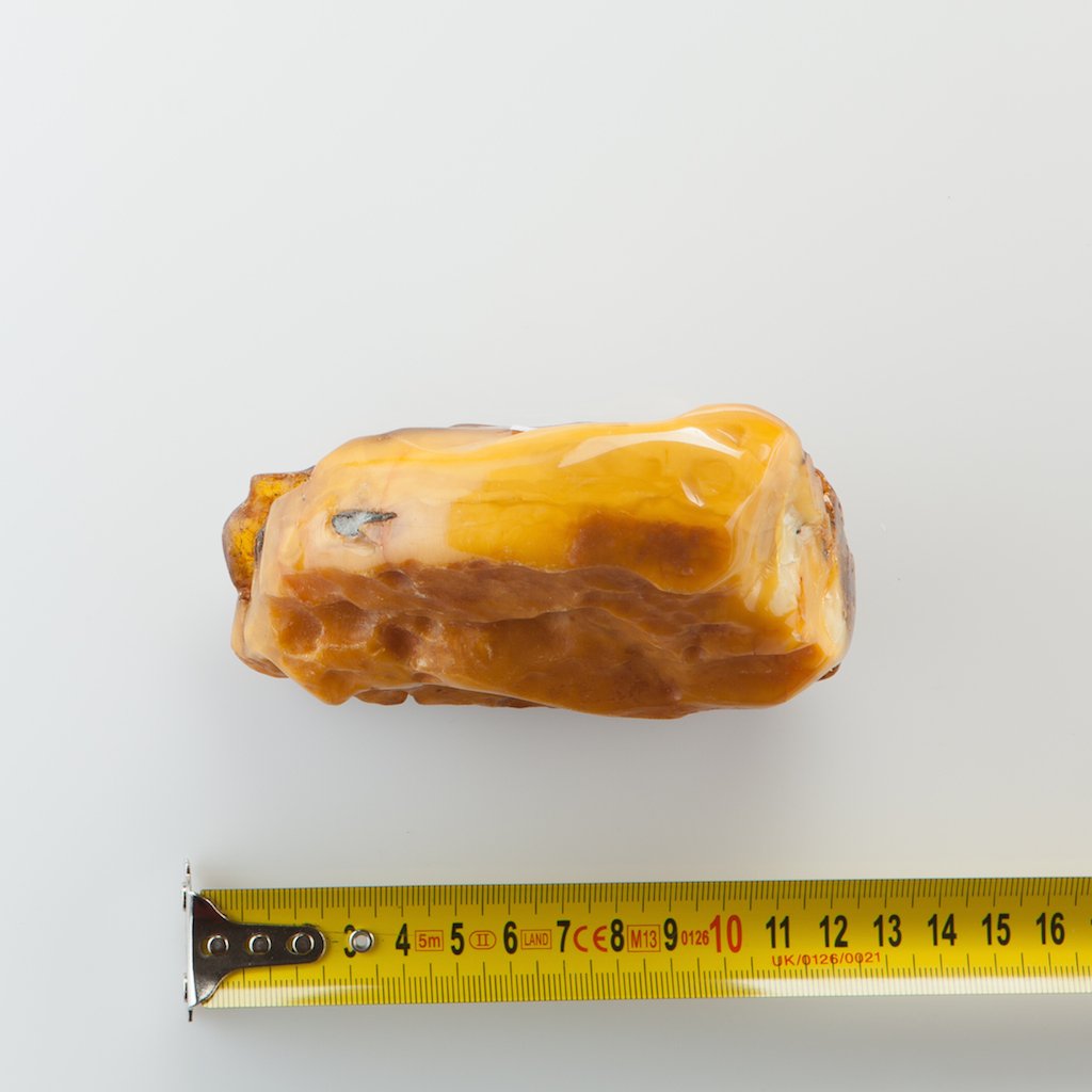 Antique Natural Baltic Amber piece. — image 5