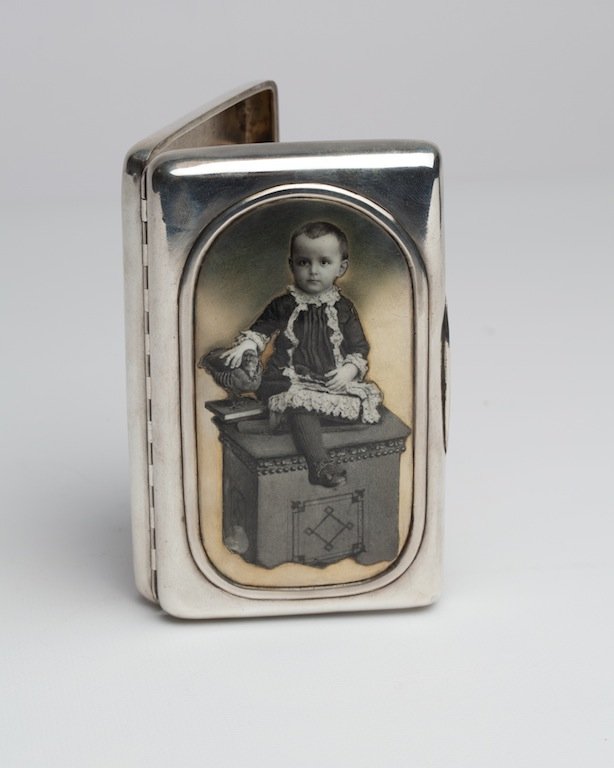 Cigarette case with Grand Duke Mikhail Nikolaevich. — image 1